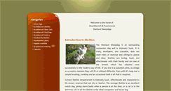 Desktop Screenshot of bramblecroftshelties.co.uk